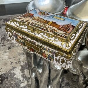 Vintage German collectable SCHMIDT cookie box 10 extra large